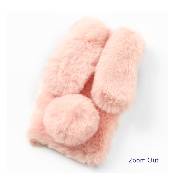 IPhone 7 or 8 case!  Bunny ears, diamond cut out for camera w/bow! New!  BUNDLE! - Picture 2 of 6